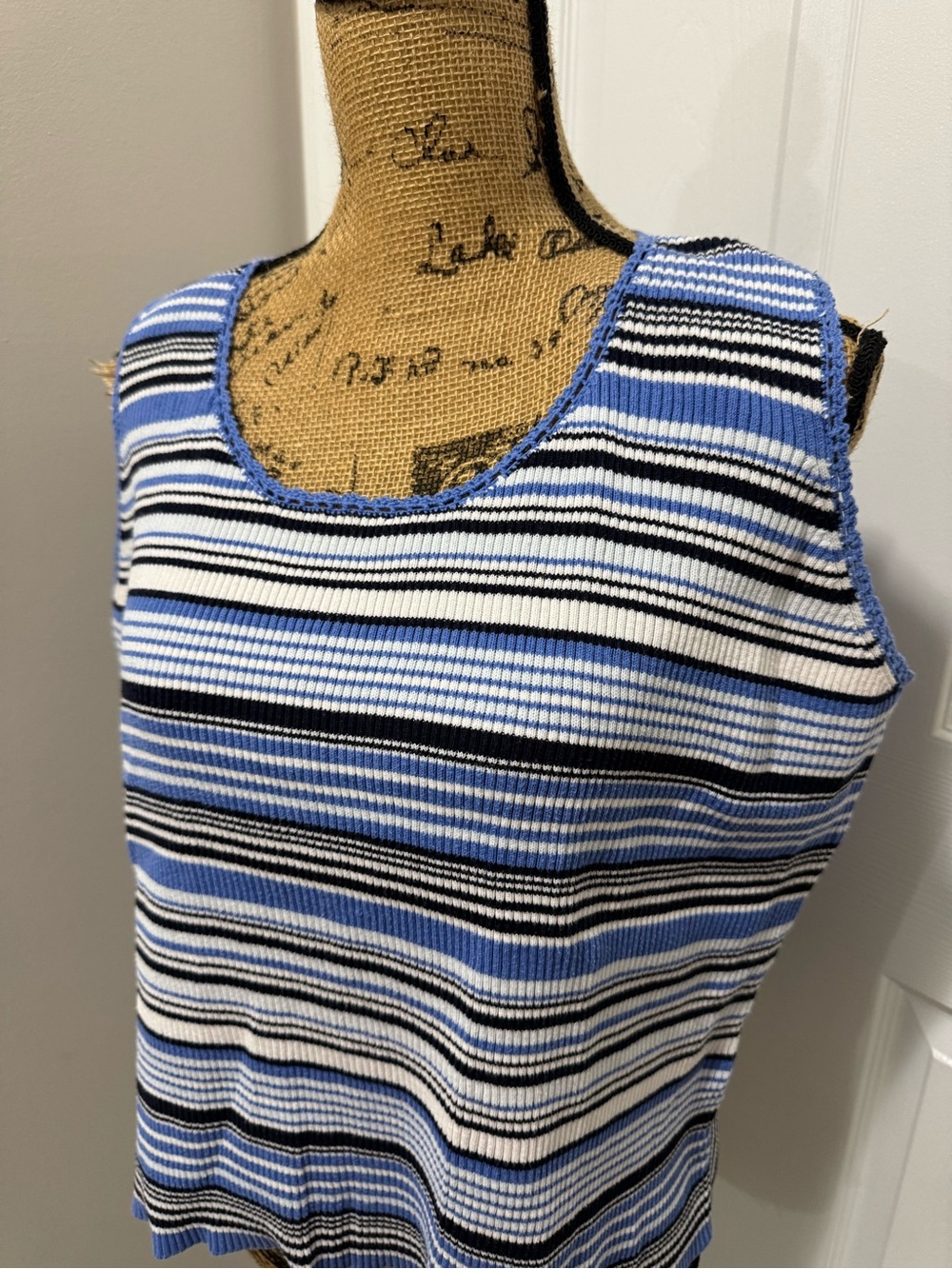 Vintage St. John’s Bay Ribbed Tank Top